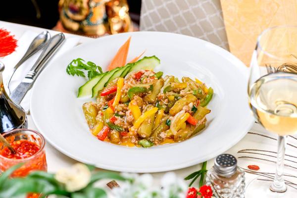 Vinete Sichuan cu Carne de Porc